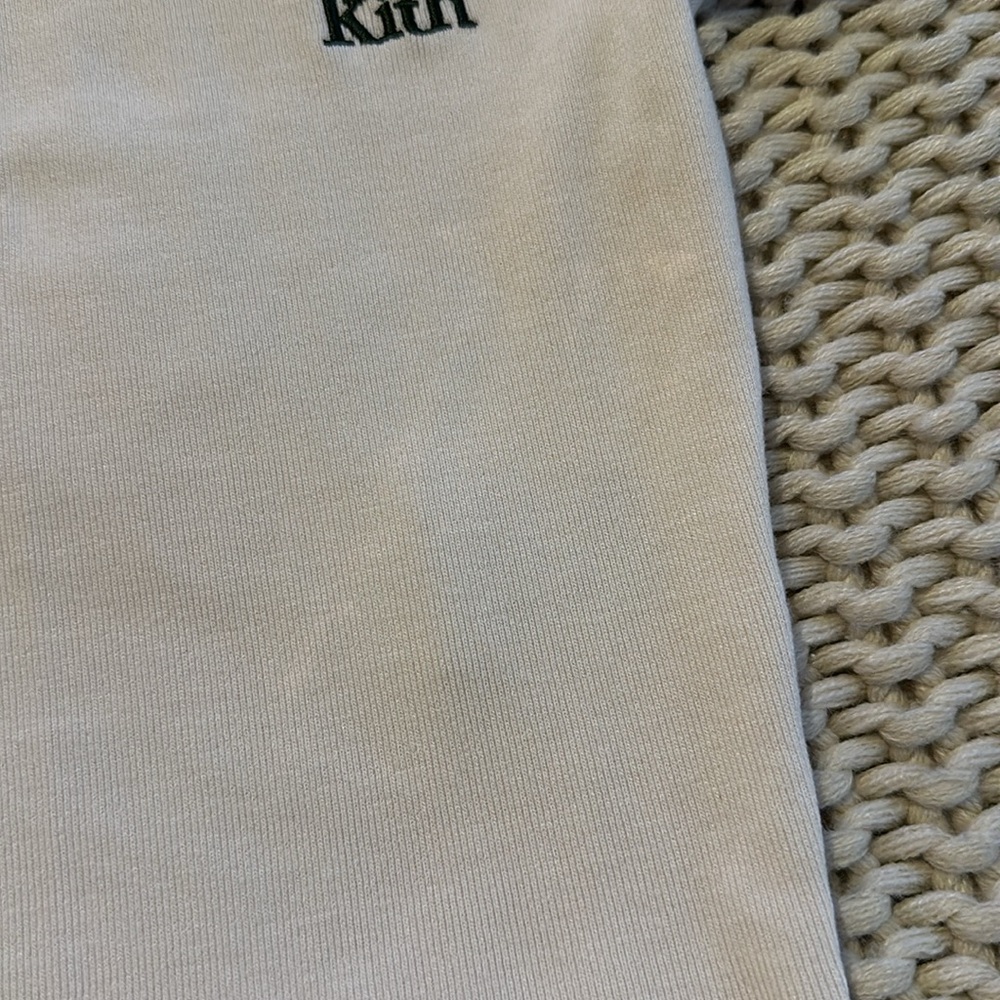 Kith Women Mulberry II Tee Crop Top T Shirt Bare Beige Short Sleeve Shirt XS - Picture 7 of 8